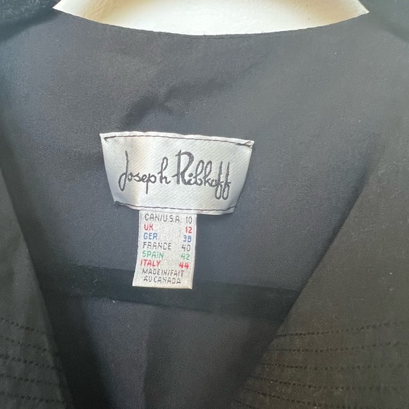 Joseph Ribkoff Zip Up Vest - Picture 3 of 3